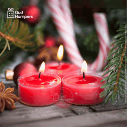 MINI CIRCLE CANDLES (SET OF 10)
