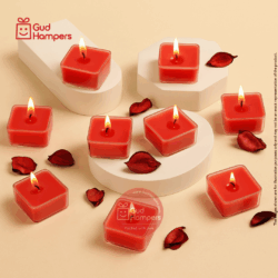 MINI SQUARE CANDLES (SET OF 10)