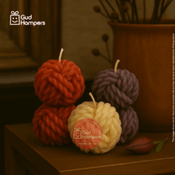MINI WOOL CANDLE (SET OF 4)