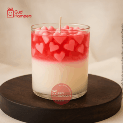 PINK HEARTS LUXE CANDLE