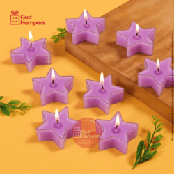 STAR MINI CANDLES (SET OF 6)