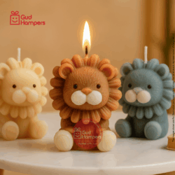 CUTE LITTLE LION CANDLE
