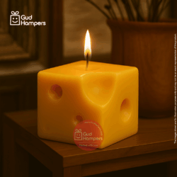 CHEESE BLOCK CANDLE