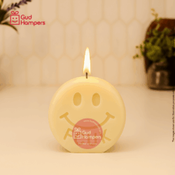 FUCK SMILEY CANDLE