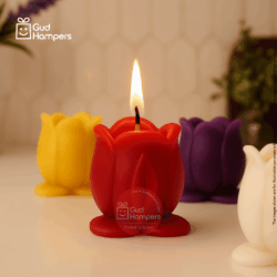 MINI TULIP PILLAR CANDLE