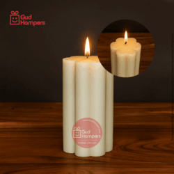 FOUR HEARTS PILLAR CANDLE