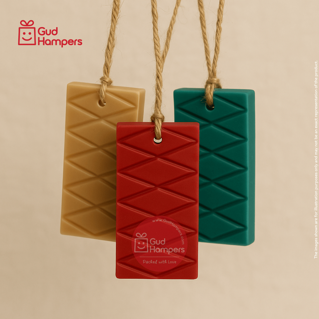 RHOMBUS LINES SCENTED BAR WAX SACHET