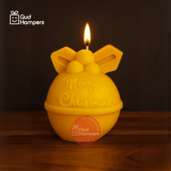 MERRY CHRISTMAS BALL CANDLE