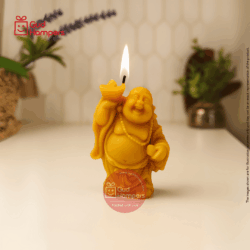 LAUGHING BUDDHA CANDLE