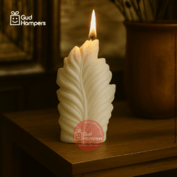 BIG LEAF PILLAR CANDLE