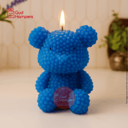 BIG DOTTED TEDDY CANDLE