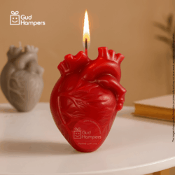 HUMAN HEART CANDLE