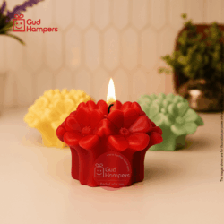 MINI FLOWER PILLAR CANDLE