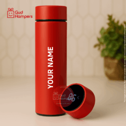 Red Temperature Bottle