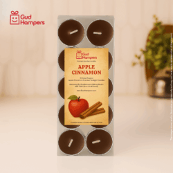 Apple Cinnamon Fragrance Tealight Candles (Set of 10)