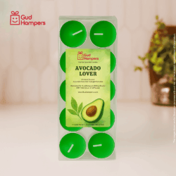 Avocado Fragrance Tealight Candles (Set of 10)