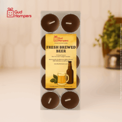 Beer Fragrance Tealight Candles (Set of 10)