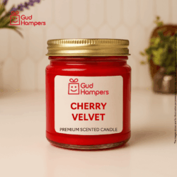 Cherry Velvet Medium Jar Candle