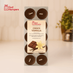 Choco Vanilla Fragrance Tealight Candles (Set of 10)