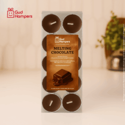 Chocolate Fragrance Tealight Candles (Set of 10)