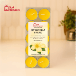 Citronella Fragrance Tealight Candles (Set of 10)