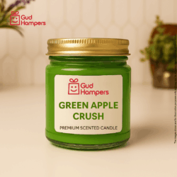 Green Apple Crush Medium Jar Candle
