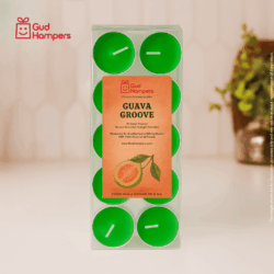 Guava Fragrance Tealight Candles (Set of 10)