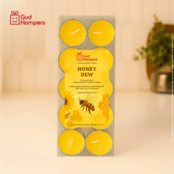 Honey Fragrance Tealight Candles (Set of 10)