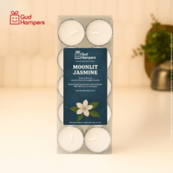 Jasmine Fragrance Tealight Candles (Set of 10)