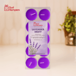Lavender Fragrance Tealight Candles (Set of 10)