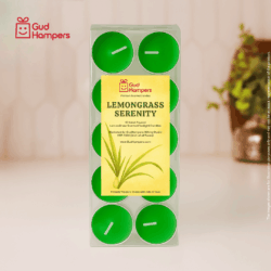 Lemongrass Fragrance Tealight Candles (Set of 10)