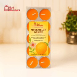 Muskmelon Fragrance Tealight Candles (Set of 10)