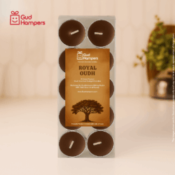 Oudh Fragrance Tealight Candles (Set of 10)