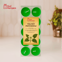Patchouli Fragrance Tealight Candles (Set of 10)