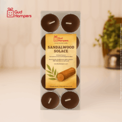 Sandalwood Fragrance Tealight Candles (Set of 10)
